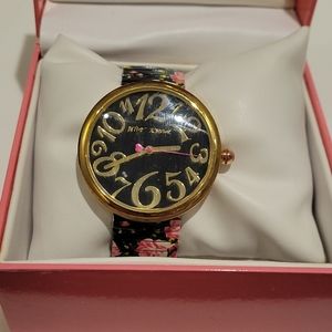Betsey Johnson Floral watch